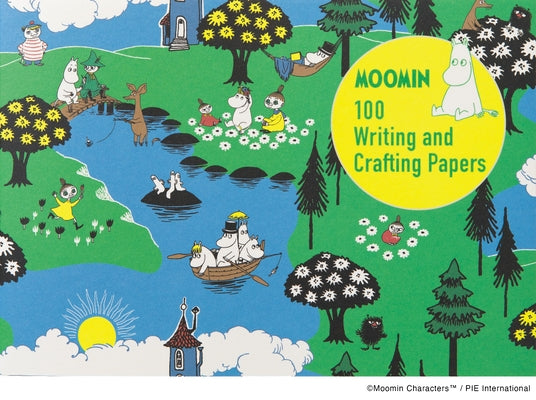 Moomin 100 Writing & Crafting Papers by Pie International