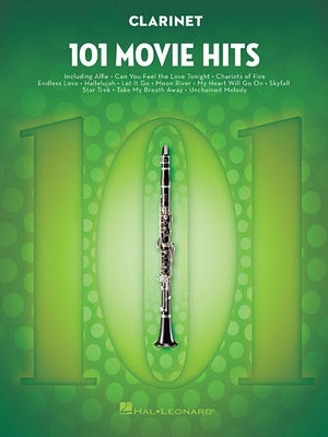 101 Movie Hits for Clarinet by Hal Leonard Corp