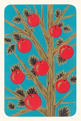 Vintage Journal Stylized Apples on Tree by Found Image Press