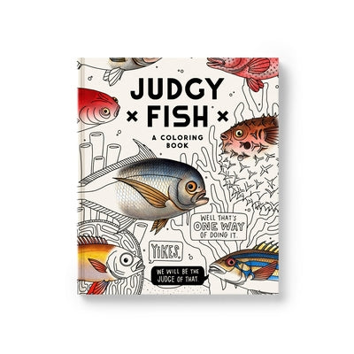 Judgy Fish Coloring Book by Brass Monkey, Brass