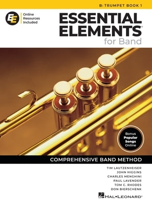 Essential Elements for Band BB Trumpet Book 1 with Eei Online Resources Trumpet Method Book and Sheet Music for Students and Teachers Band Method Song by Lautzenheiser, Tim