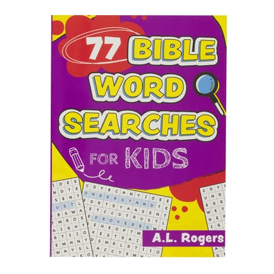 77 Bible Word Searches for Kids by Christian Art Gifts