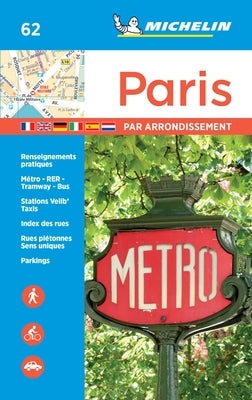 Michelin Paris by Arrondissements Pocket Atlas #62 by Michelin