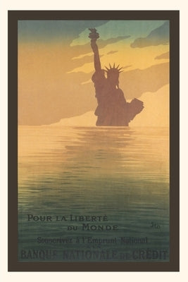 Vintage Journal Pour La Liberte du Monde, Statue of Liberty by Found Image Press