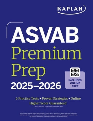 ASVAB Premium Prep 2025-2026 by Kaplan Test Prep