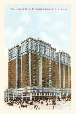 Vintage Journal Hudson River Terminal Building, New York City by Found Image Press
