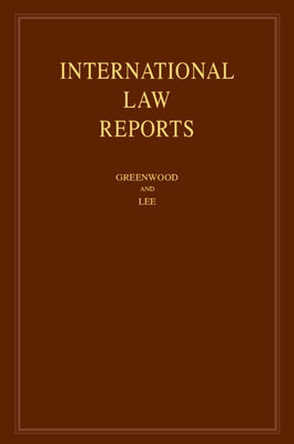 International Law Reports: Volume 206 by Greenwood, Christopher