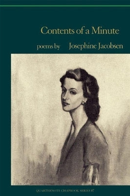 Contents of a Minute: Poems by Jacobsen, Josephine