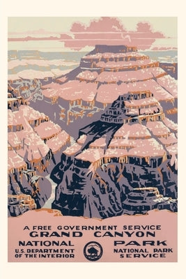 Vintage Journal Grand Canyon National Park Travel Poster by Found Image Press