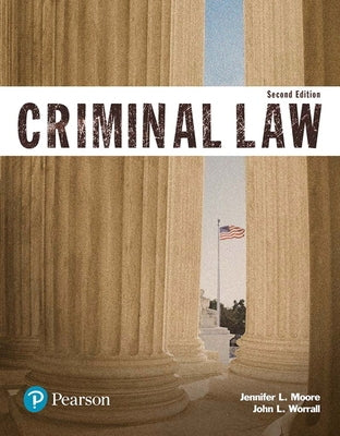 Criminal Law (Justice Series) by Moore, Jennifer