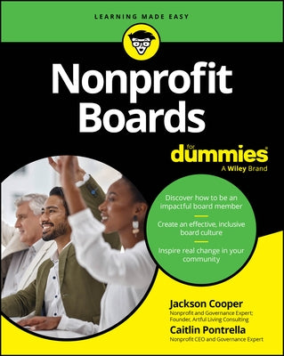 Nonprofit Boards for Dummies by Cooper, Jackson