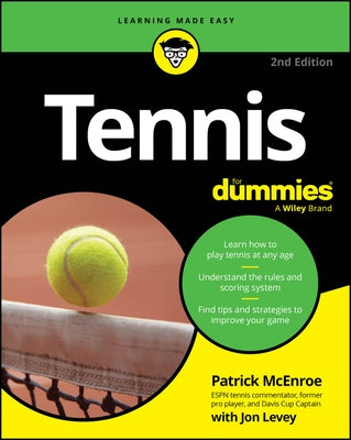 Tennis for Dummies by McEnroe, Patrick