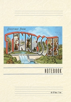 Vintage Lined Notebook Greetings from Tennessee by Found Image Press