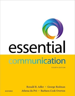 Essential Communication by B. Adler, Ronald