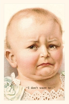 Vintage Journal Disgruntled Baby by Found Image Press
