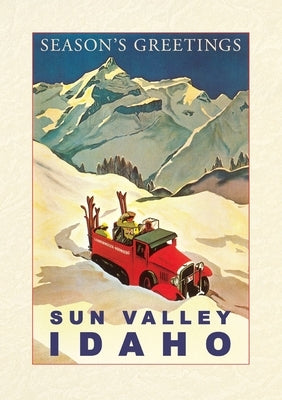 Vintage Lined Notebook Season's Greetings from Sun Valley by Found Image Press