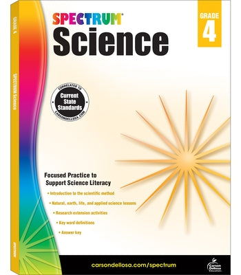 Spectrum Science, Grade 4: Volume 56 by Spectrum