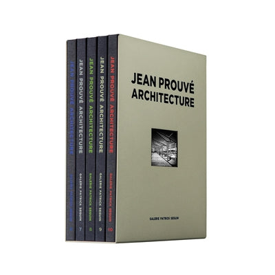 Jean Prouvé Architecture: 5 Volume Box Set No. 2 by Prouvé, Jean