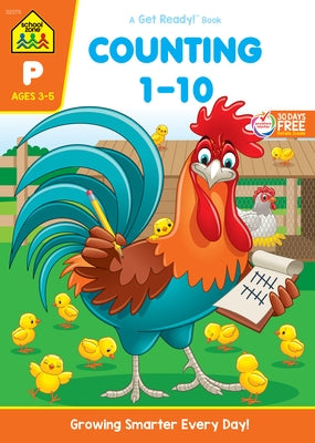 School Zone Counting 1-10 Workbook by Zone, School
