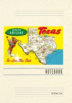 Vintage Lined Notebook Greetings from Abilene, Texas by Found Image Press