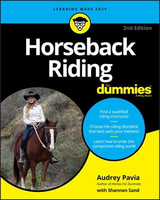 Horseback Riding for Dummies by Pavia, Audrey
