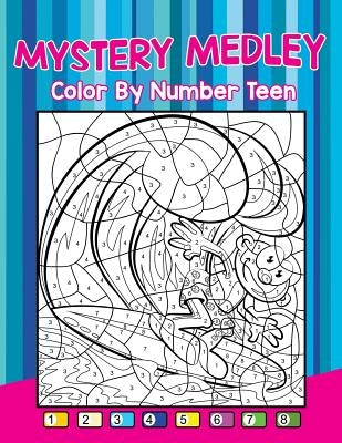 Mystery Medley: Color By Number Teen by Jupiter Kids