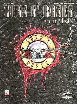 Guns N' Roses Complete - Play-It-Like-It-Is Guitar, Volume 1 Intermediate Electric Guitar Sheet Music with Tablature and Standard Notation Rock Guitar by Guns N' Roses
