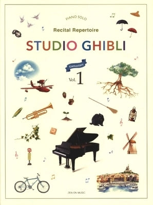 Studio Ghibli - Recital Repertoire Book 1: Elementary Level Piano Solo by
