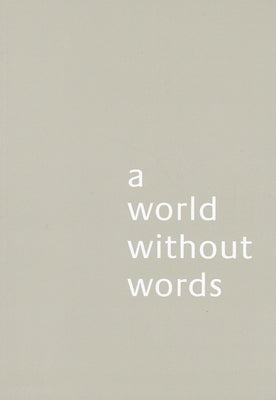 Jasper Morrison: A World Without Words by Morrison, Jasper