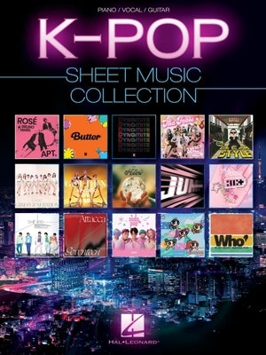 K-Pop Sheet Music Collection - 15 Songs Arranged for Piano/Vocal/Guitar by