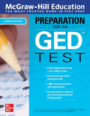 McGraw-Hill Education Preparation for the GED Test, Fourth Edition by McGraw Hill Editores México