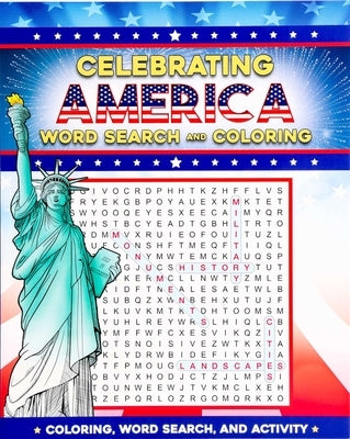 Celebrating America Word Search and Coloring by Editors of Thunder Bay Press