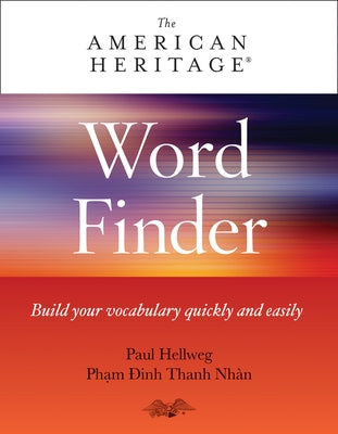 American Heritage Word Finder by Hellweg, Paul