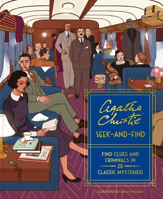 Agatha Christie Seek-And-Find: Find Clues and Criminals in 20 Classic Mysteries! by Chronicle Books