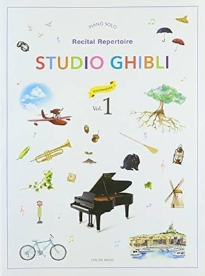 Studio Ghibli - Recital Repertoire Book 1: Intermediate Level Piano Solo by