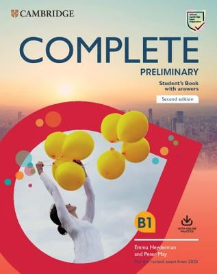 Complete Preliminary Student's Book with Answers with Online Practice: For the Revised Exam from 2020 by May, Peter