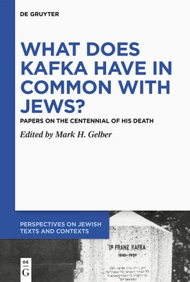 What Does Kafka Have in Common with Jews?: Papers on the Centennial of His Death by Gelber, Mark H.