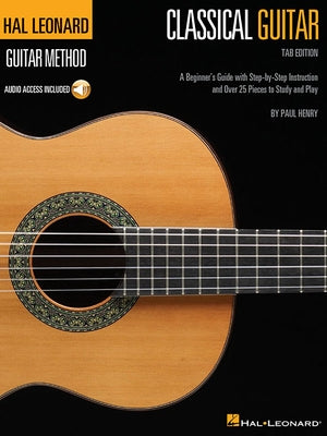 Hal Leonard Classical Guitar Method (Tab Edition) Book/Online Audio by Henry, Paul