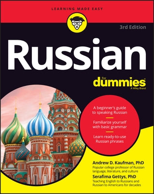 Russian for Dummies by Kaufman, Andrew D.