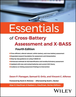 Essentials of Cross-Battery Assessment and X-Bass by Flanagan, Dawn P.