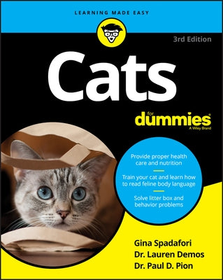 Cats for Dummies by Spadafori, Gina