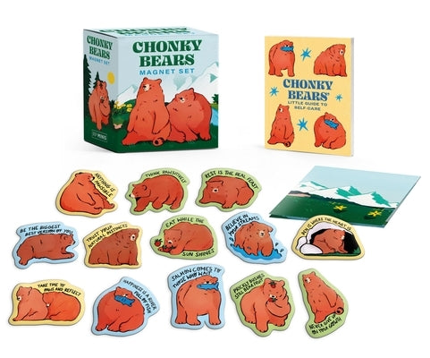 Chonky Bears Magnet Set by Radziminski, Sarah