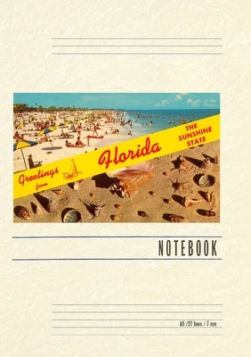 Vintage Lined Notebook Greetings from Florida by Found Image Press