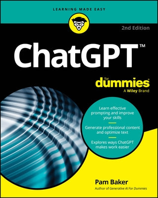ChatGPT for Dummies by Baker, Pam