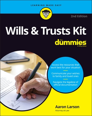 Wills & Trusts Kit for Dummies by Larson, Aaron