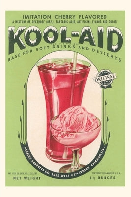 Vintage Journal Cherry Kool-Aid Packet by Found Image Press