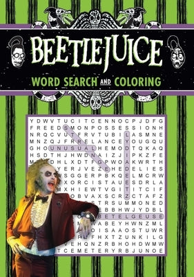 Beetlejuice Word Search and Coloring by Editors of Thunder Bay Press