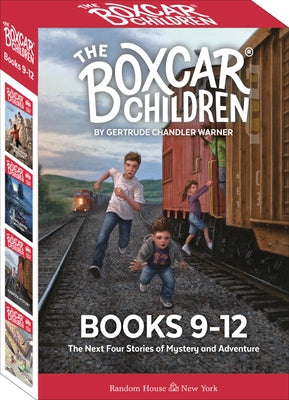 The Boxcar Children Mysteries Boxed Set 9-12 by Warner, Gertrude Chandler