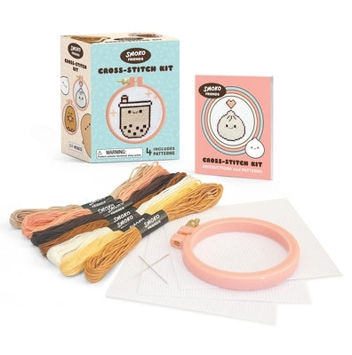 Smoko Friends Cross-Stitch Kit: Includes 4 Patterns by Caetano, Sosae