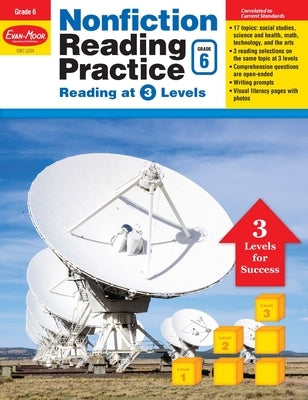 Nonfiction Reading Practice, Grade 6 Teacher Resource by Evan-Moor Educational Publishers